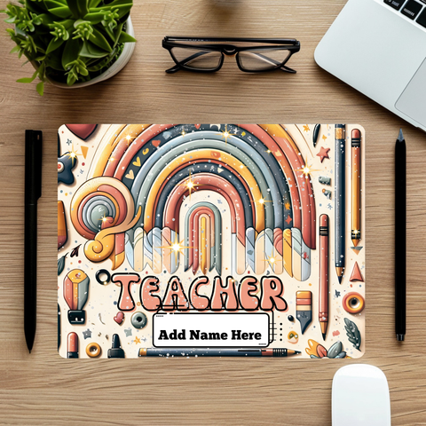 Retro Teacher Mousepad