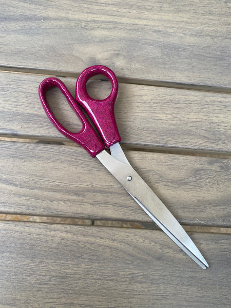 Glitter and Epoxy Scissors