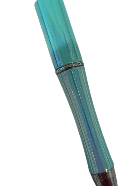 Tiffany blue opal beadable pen