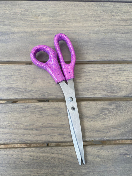 Glitter and Epoxy Scissors