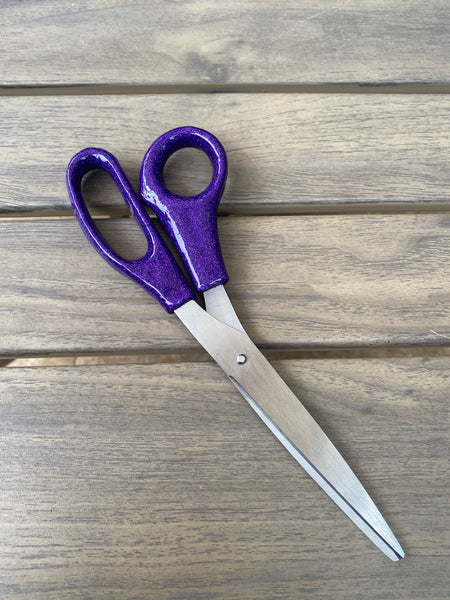 Glitter and Epoxy Scissors