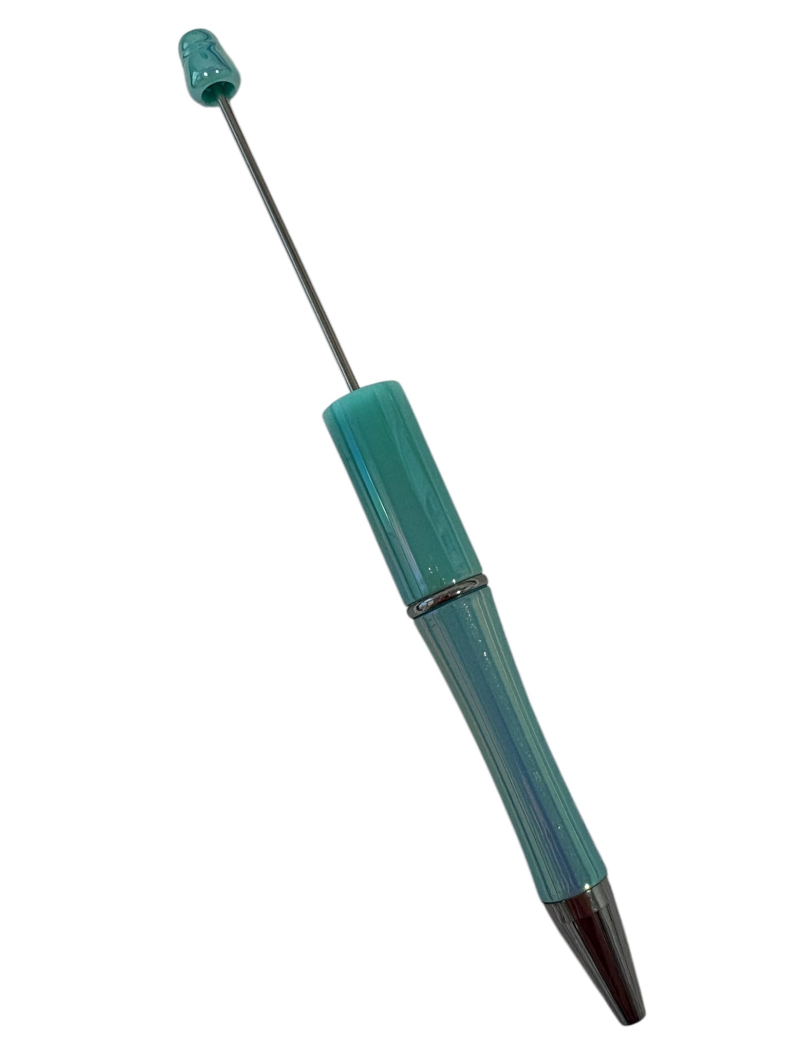 Tiffany blue opal beadable pen