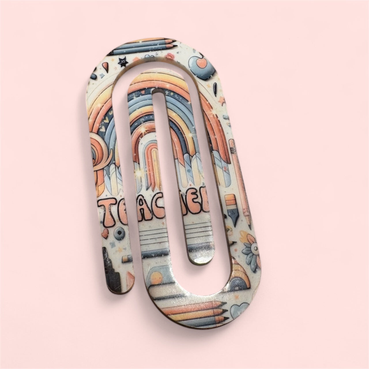 Retro Design  Large paper clip