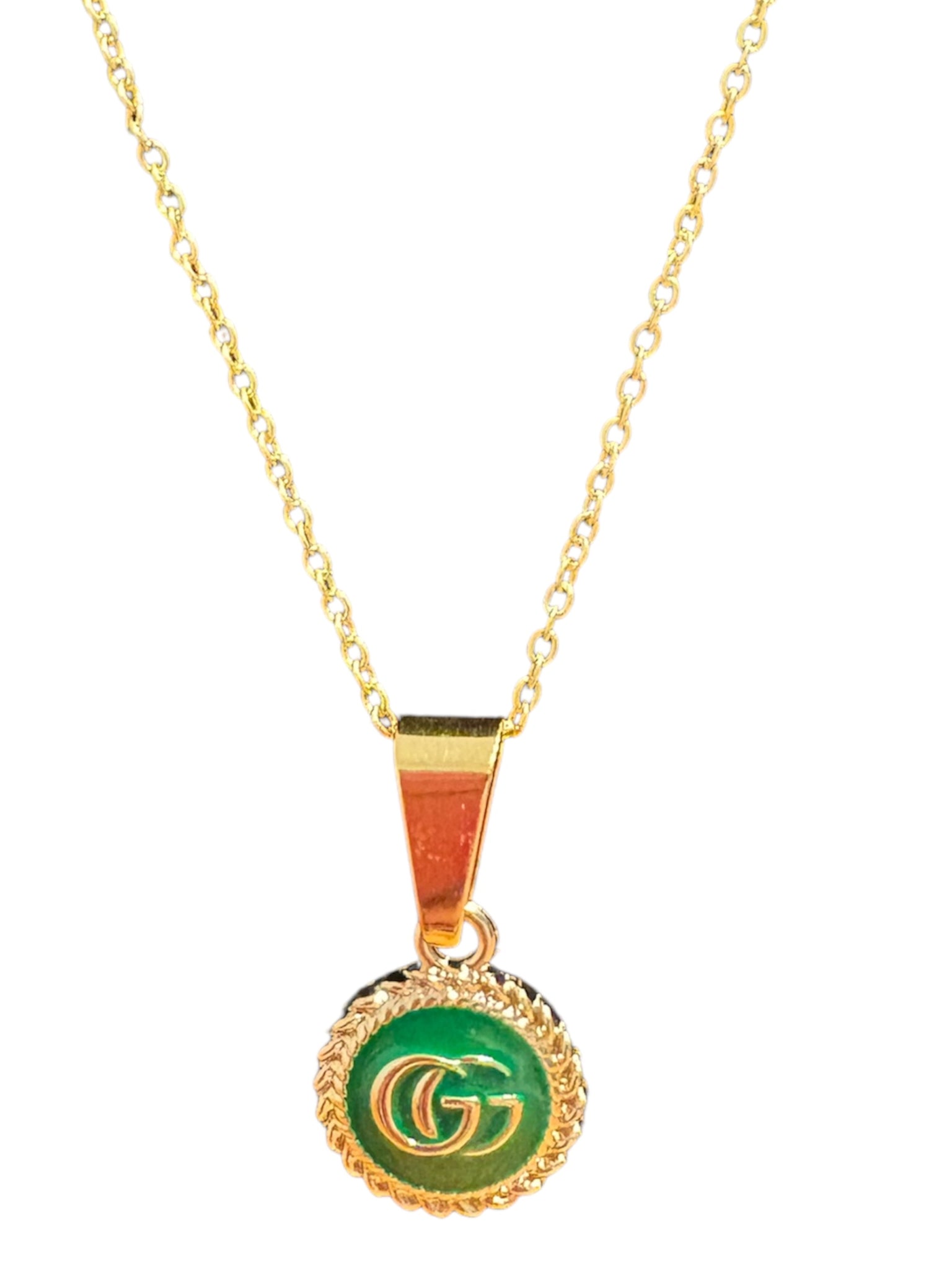 Classic Green GG Necklace