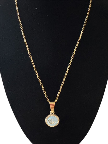 Classic Baby Blue GG Necklace