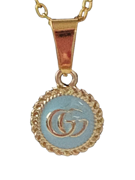 Classic Baby Blue GG Necklace