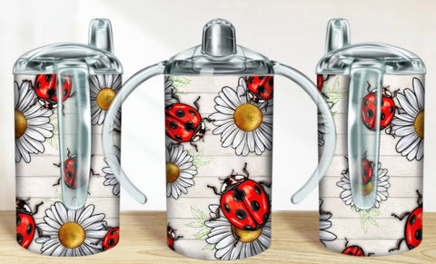 Lady bug sippy cup- name added