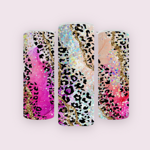 Pink swirl Leopard