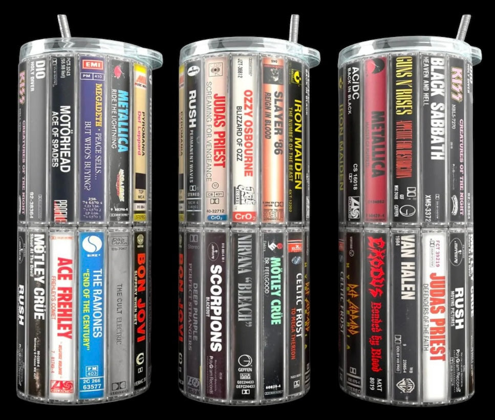 Rock Bands Cassettes