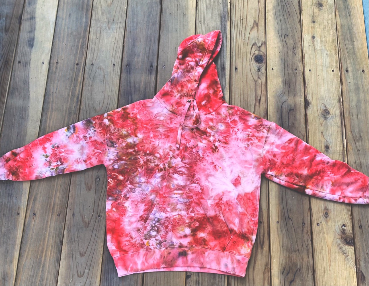 Large Hoodie- Coral